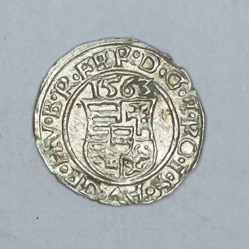 WĘGRY - DENAR 1563 (1) - FERDYNAND I - bardzo ładna