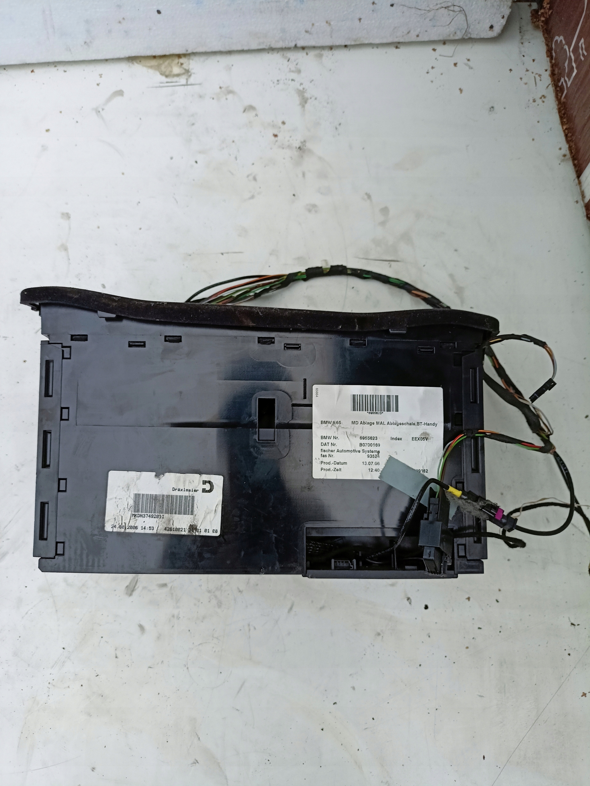 Supporto coppa PODLOKIETNIKA BMW E65 LIFT 6955623