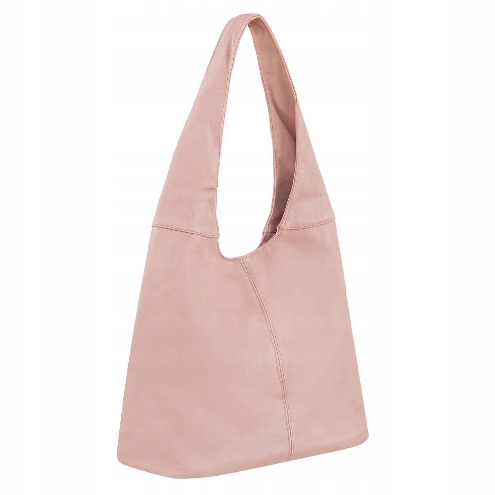 RÓŻOWA TOREBKA WOREK SHOPPER KLASYCZNA TORBA PUDROWY RÓŻ MIĘKKA SKÓRA Model Magic Bags