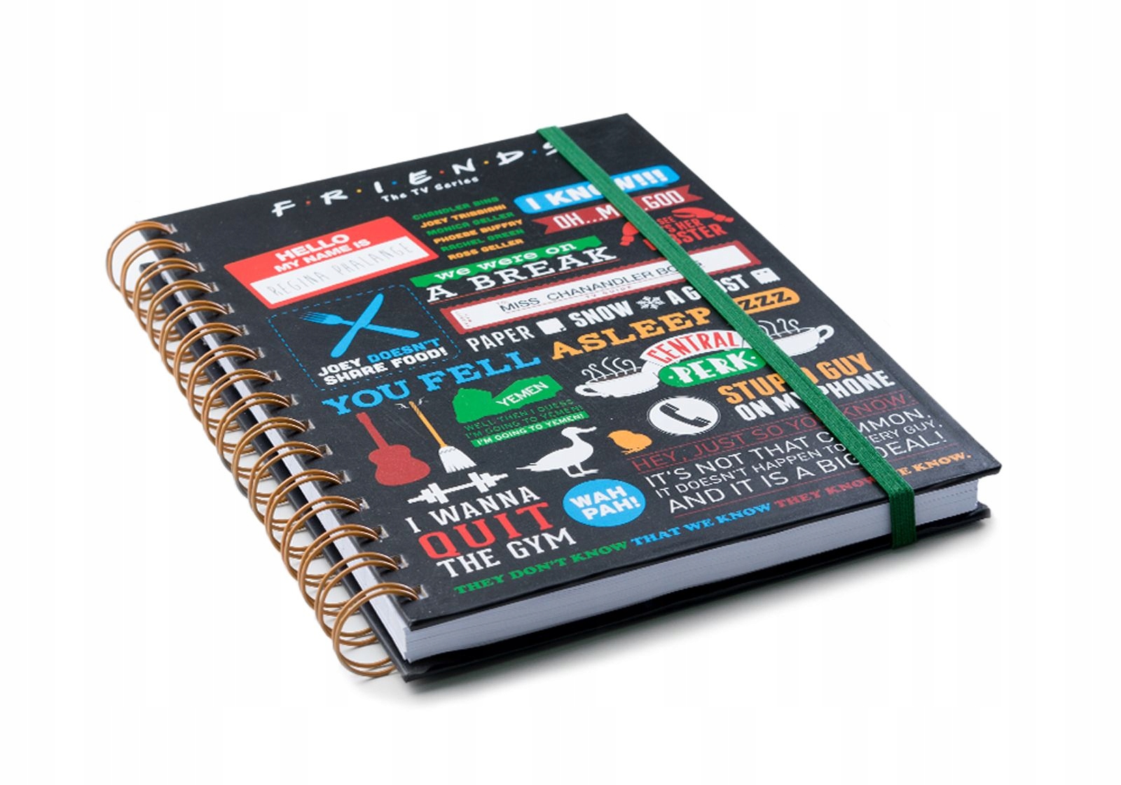 Notes A5 z serialu Przyjaciele Friends linie 80k Rozmiar A5