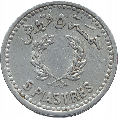 53472. Liban, 5 piastrów, 1954r.