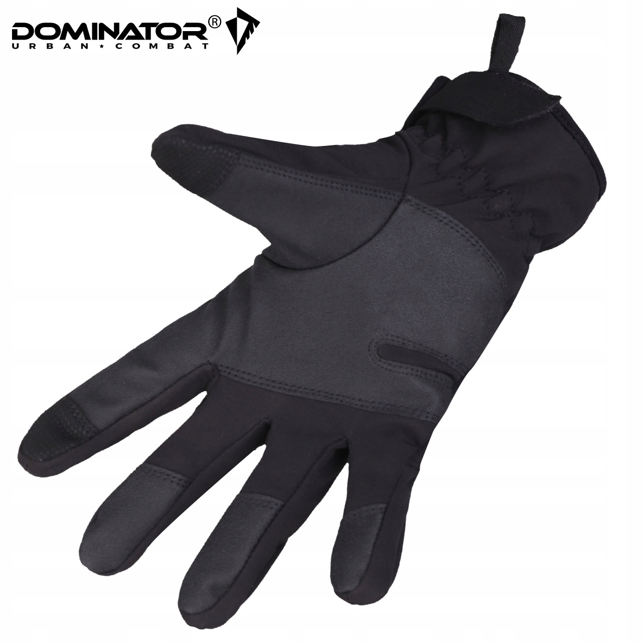RĘKAWICE TAKTYCZNE SOFTSHELL DOMINATOR CZARNE XL Rozmiar XL