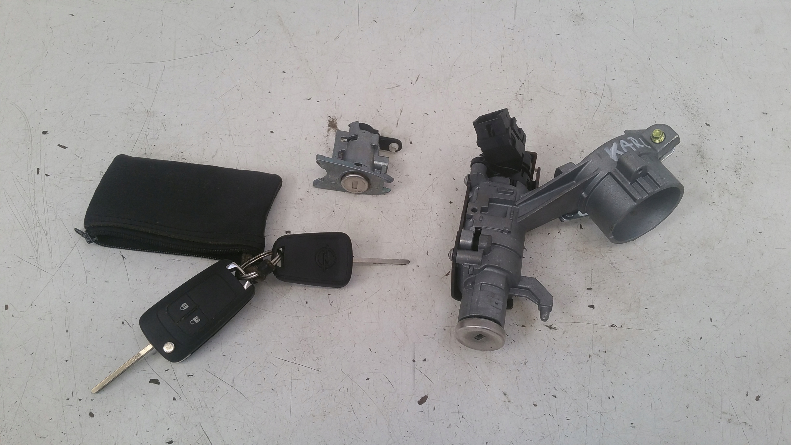Allumage Insert kluczyki kpl Opel Karl