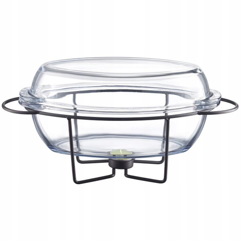 31906 NACZYNIE ŻAROODPORNE Z PODGRZEWACZEM 4,5 L Linia Saule