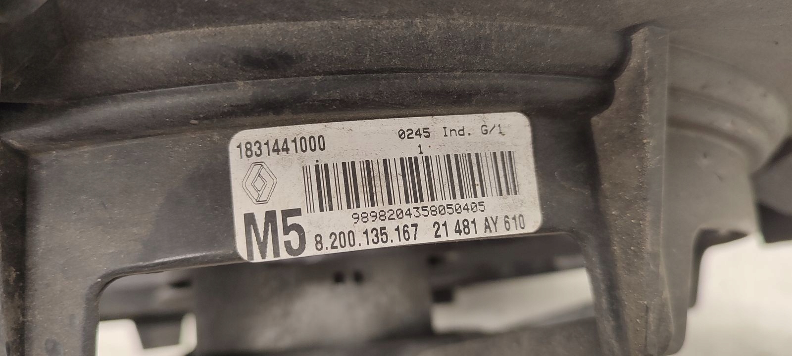 radiator fan Renault Modus 1,2 16V