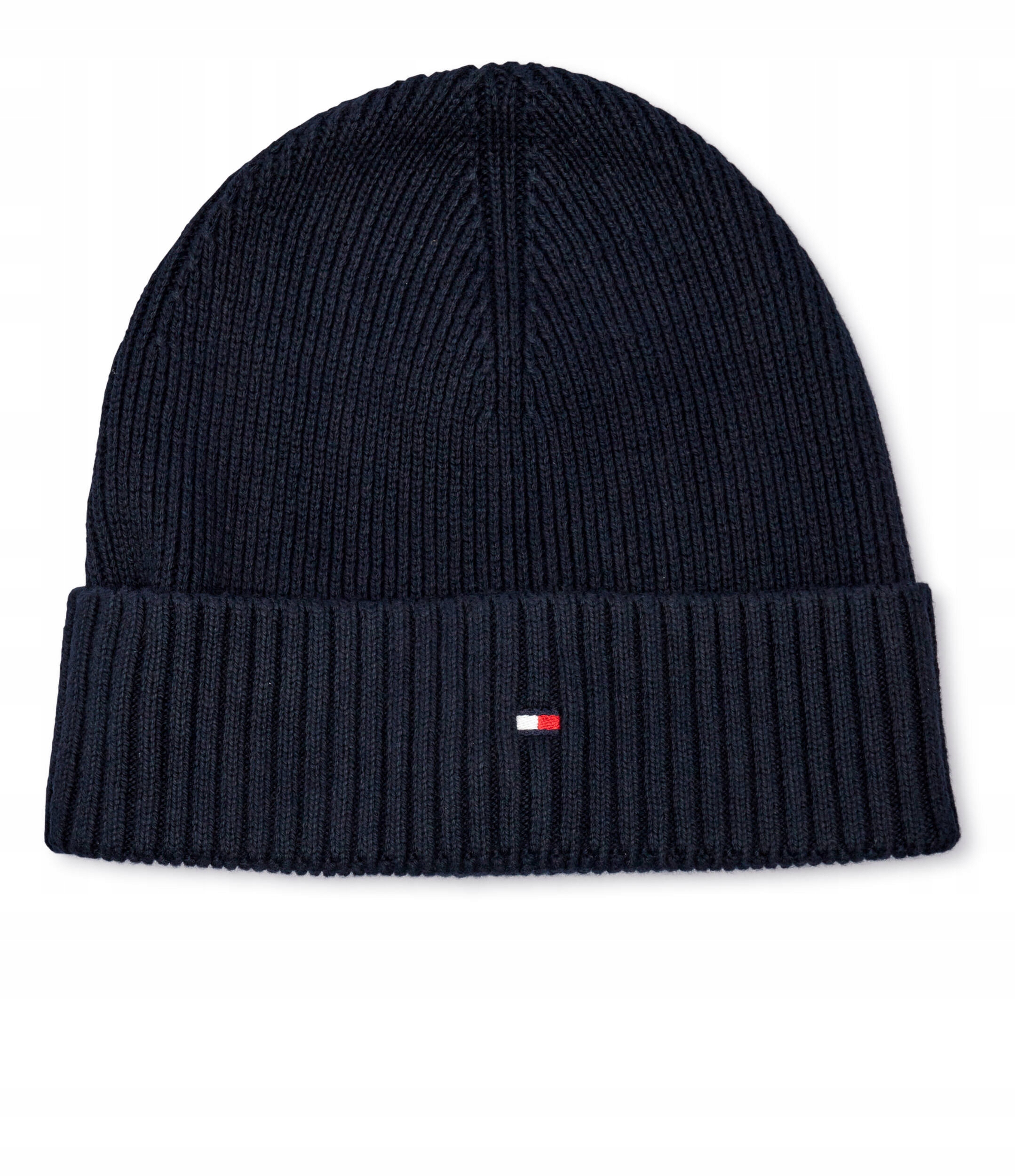 Tommy Hilfiger zimní čepice beanie tmavě modrá, univerzální velikost