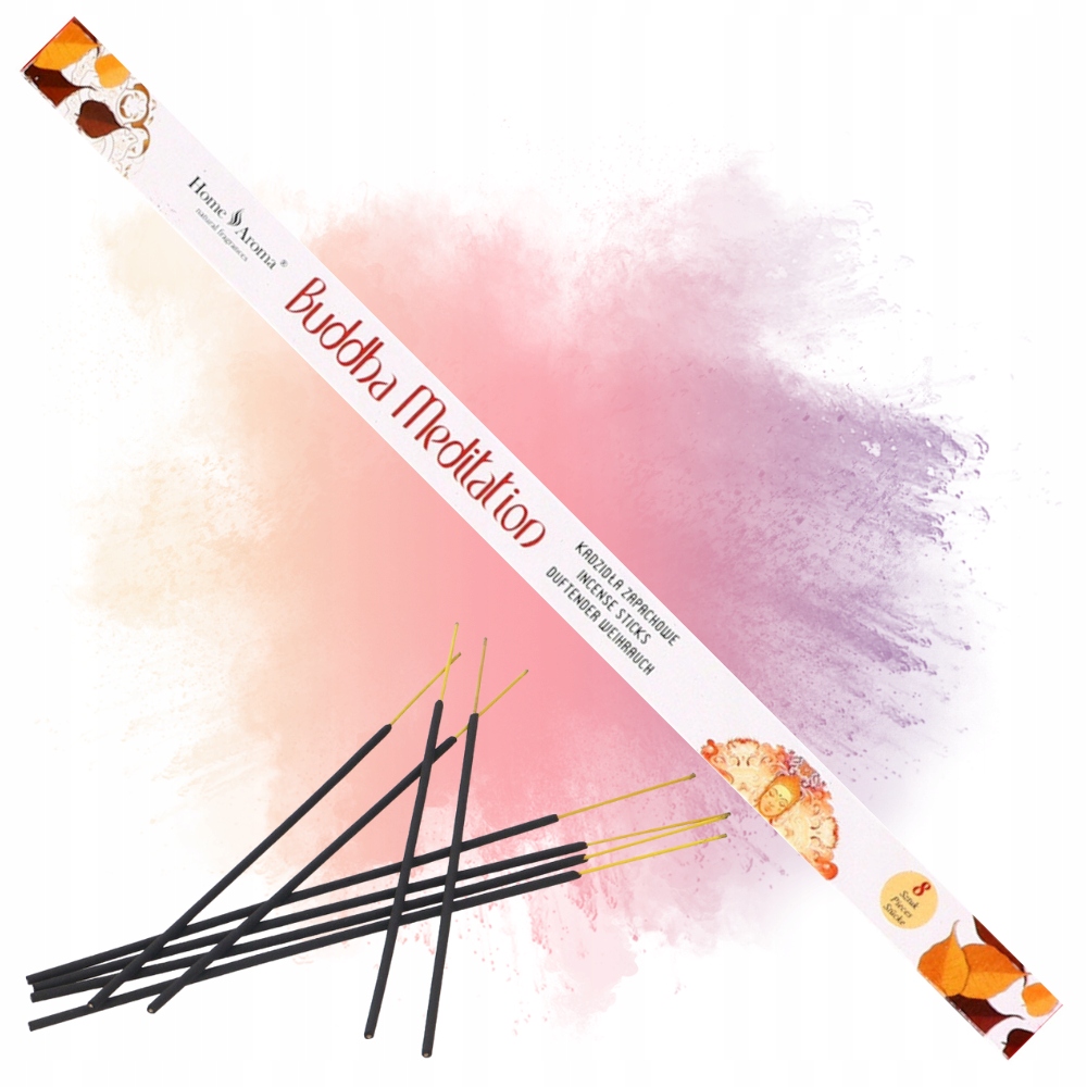 KADZIDEŁKA KADZIDŁA ZAPACHOWE BUDDHA MEDITATION 8 SZT