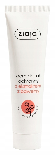 

Ziaja Ochronny krem do rąk z ekstraktem z bawełny