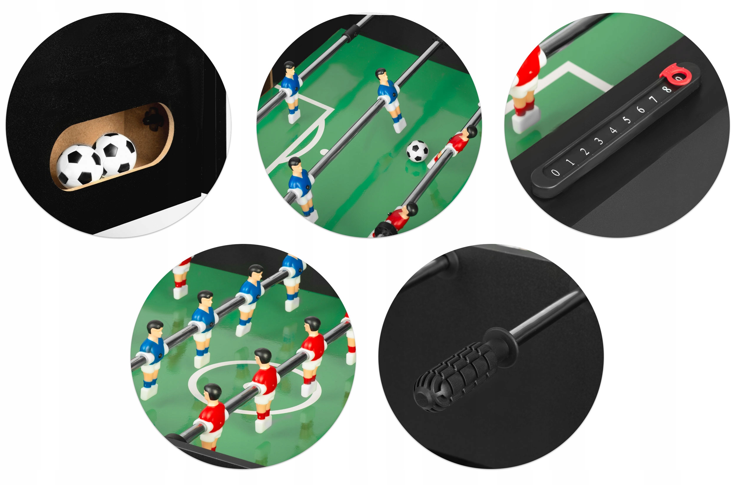 STÓŁ DO PIŁKARZYKÓW DUŻY SKŁADANY PIŁKARZYKI STOŁOWE PIŁKA NOŻNA NEO-SPORT Model NS-803