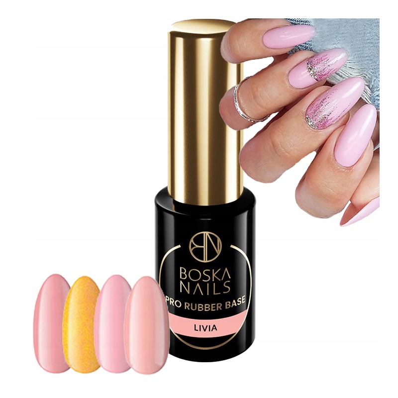 

Boska Nails Pro Rubber Baza Kauczukowa 6ml Wybór