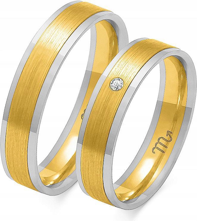Zlatý snubní prsten svatba 585 velikost 29 30 31 kolekce unisex gravírování
