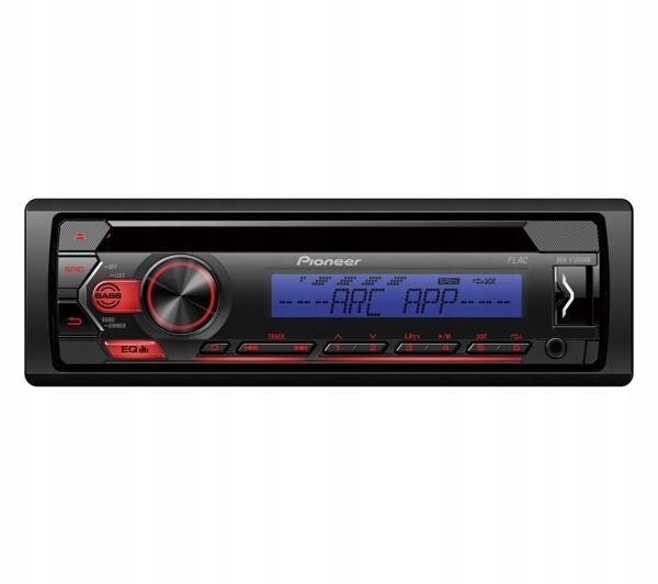 Pioneer DEH-S120UBB autorádio 1-DIN CD Usb MP3 Aux modré Česká verze