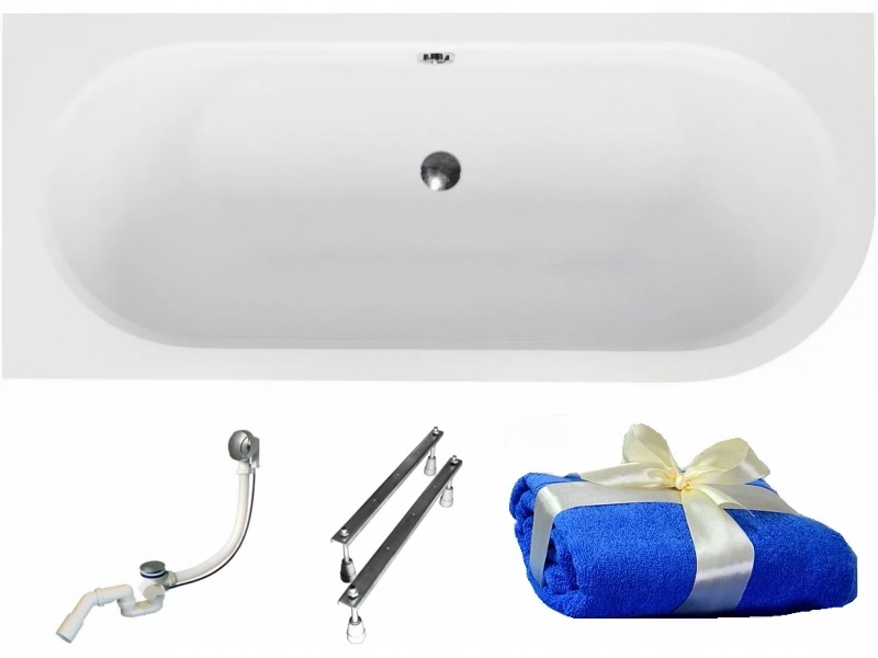 

Besco Avita Slim Wanna Narożna 170x75 + Syfon