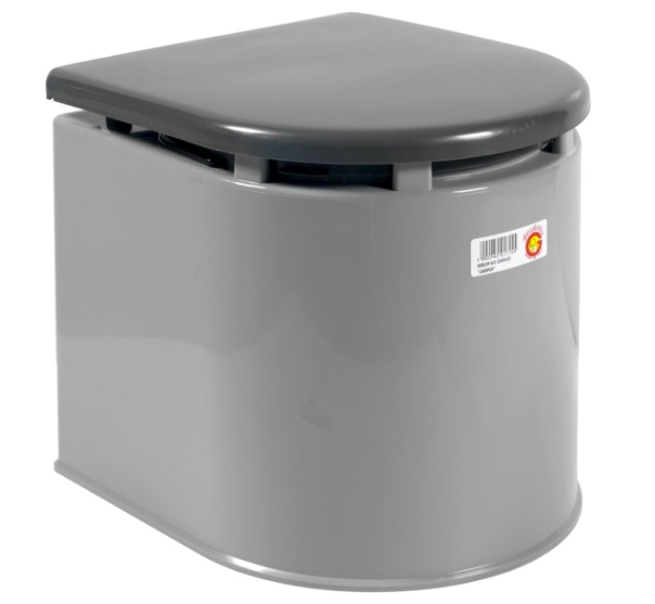 TOALETA PRZENOŚNA DLA CHORYCH SENIORA PRZENOŚNE WC + PAPIER 8 rolek+PŁYN 2L Marka inna