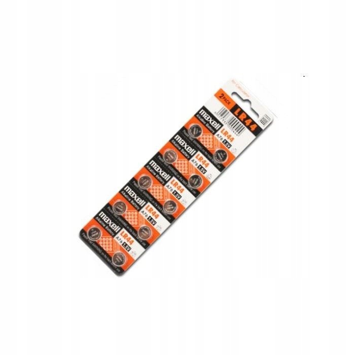 Baterie LR44 Maxell blister 10 szt