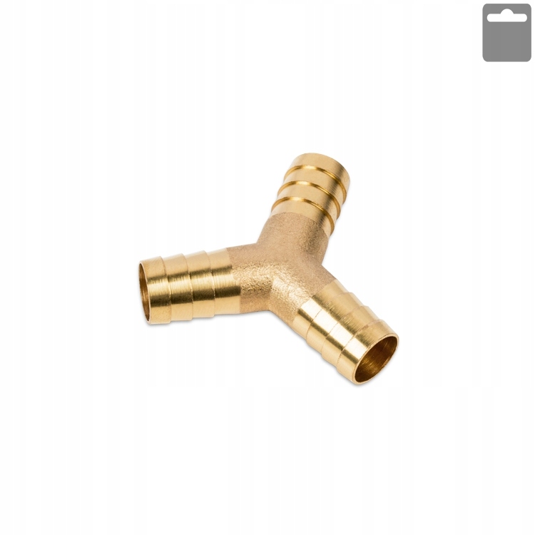 

Łącznik do przewodów mosiężny 3 strony Y 6 mm