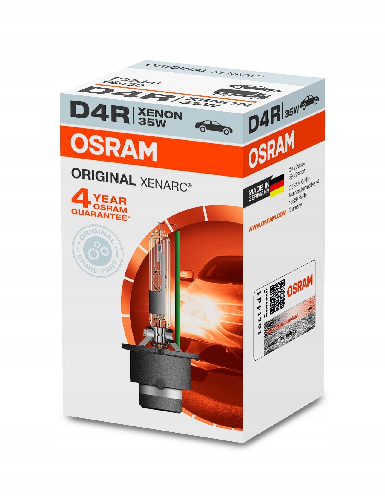 Žiarovka Osram D4R Xenarc Original (1 kus)