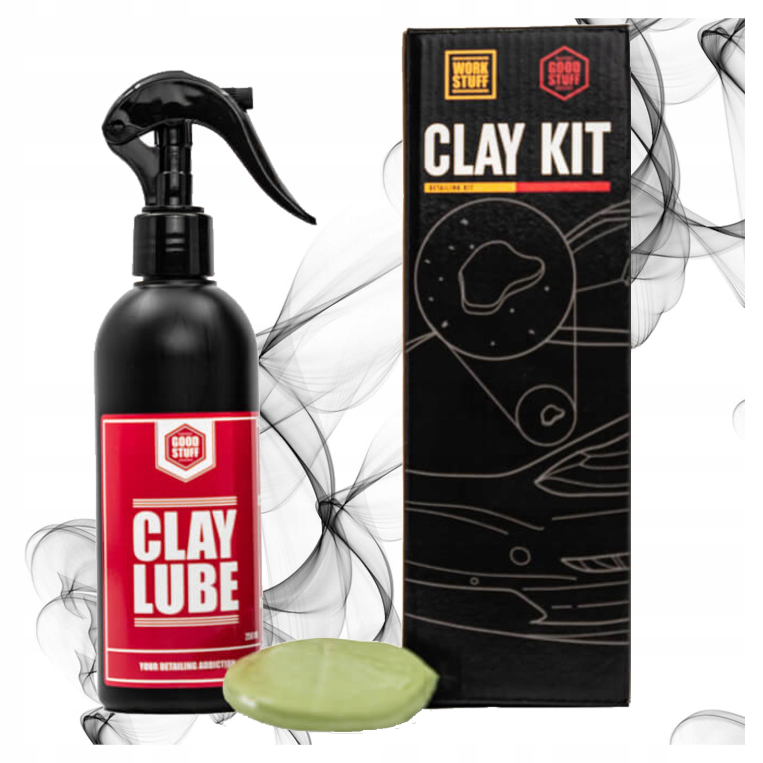 Good Stuff Clay Kit Sada lubrikantů na čištění laku auta