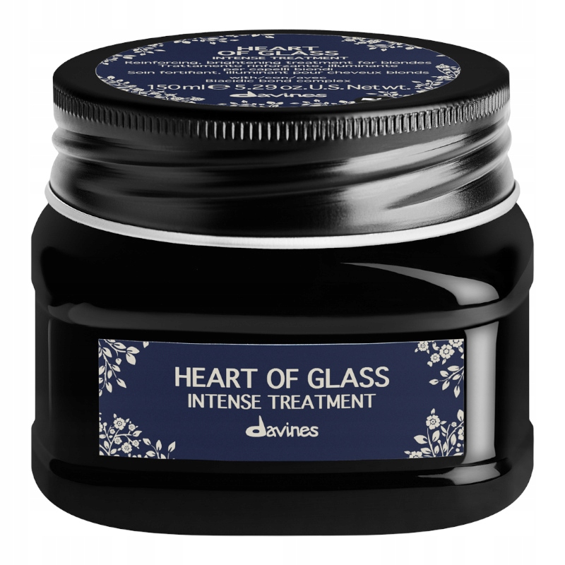Davines Heart of Glass Intense 150 Ml Posilující kúra pro blond vlasy