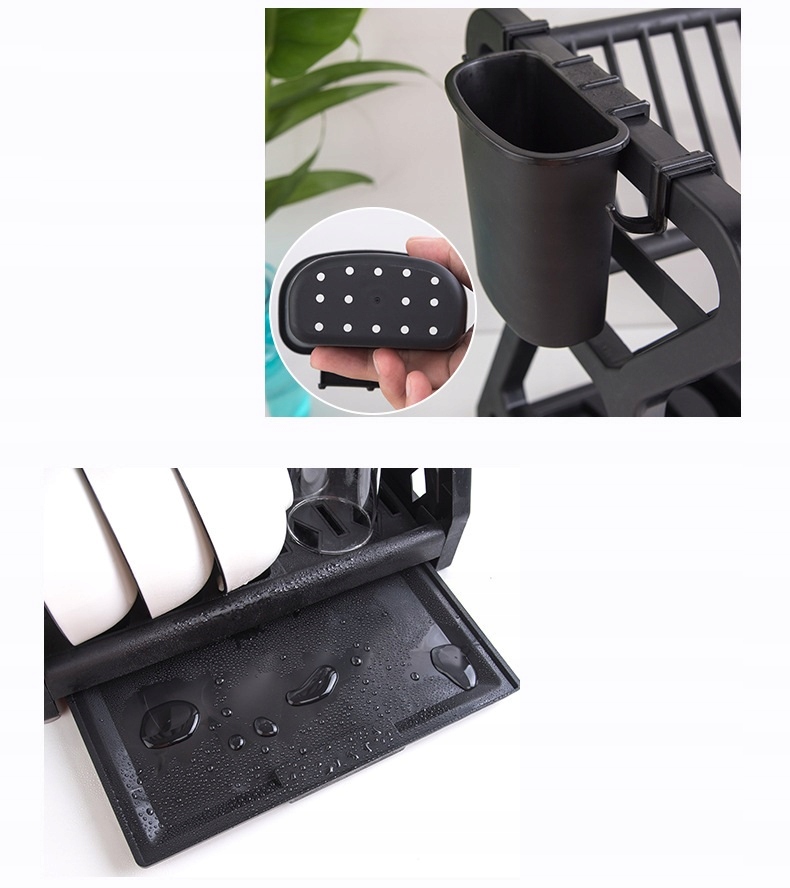 SUSZARKA DO NACZYŃ OCIEKACZ DWUPOZIOMOWA Z TACKĄ Marka inna