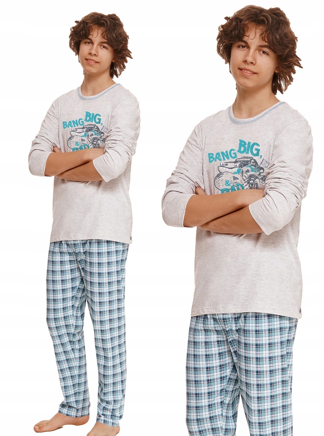 

Piżama chłopięca 146 cm Młodzieżowa Długie rękawy