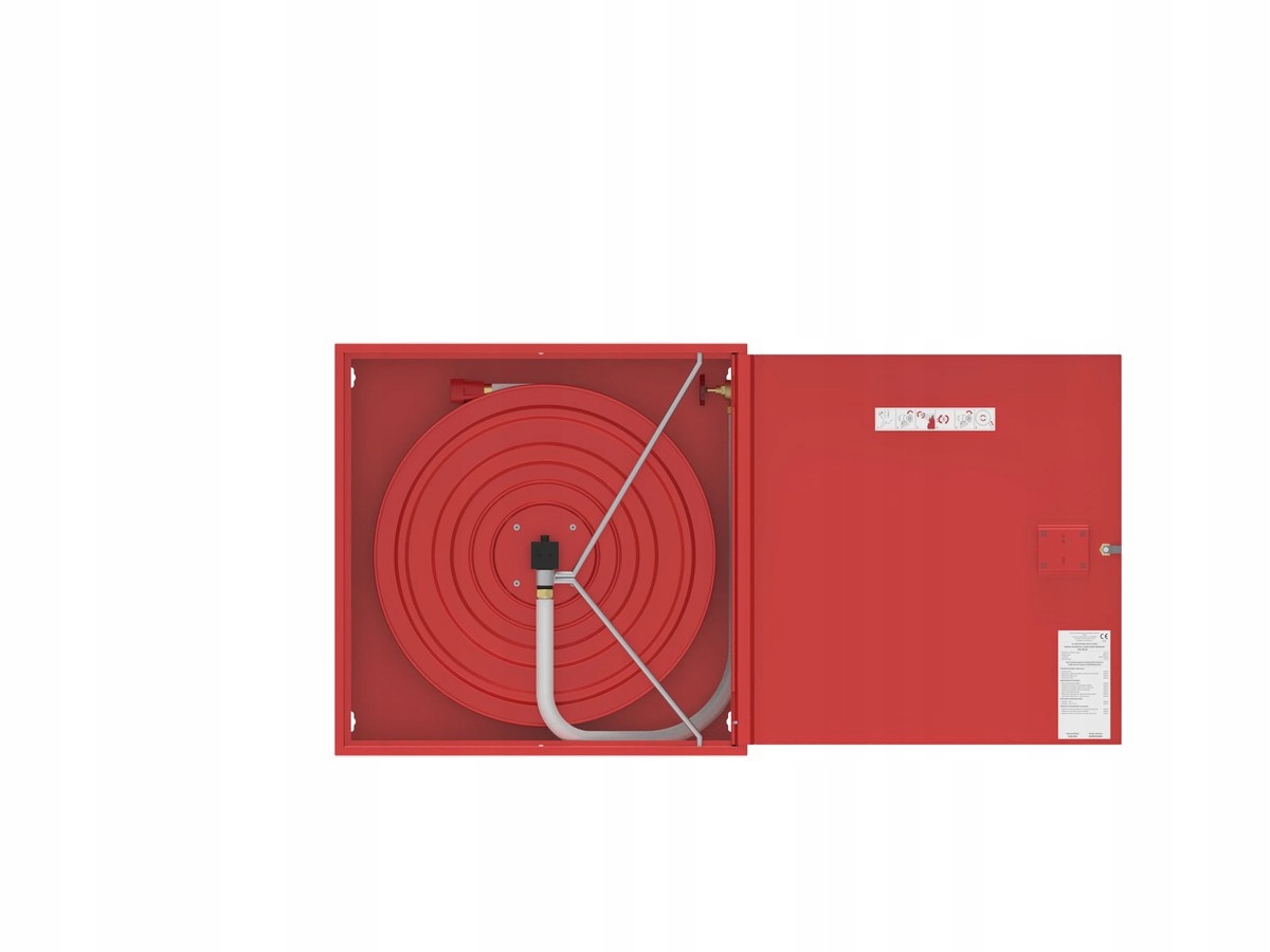 Vnitřní hydrant DN25, HW-25N-30 Slim 165, bez místa pro hasicí přístroj, nástěnný