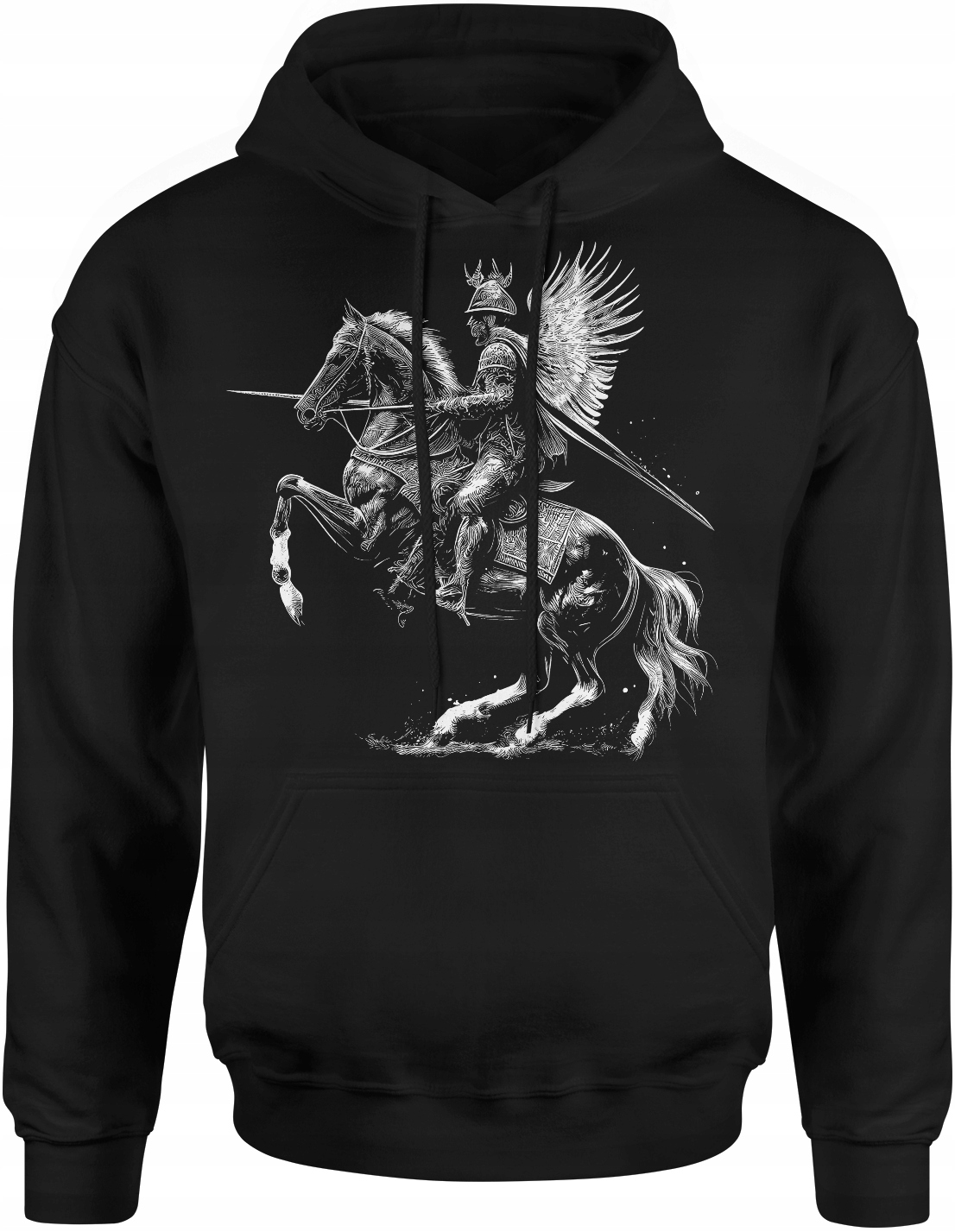 HUSARIA BLUZA MĘSKA HUSAR POLSKA PATRIOTYCZNA R XL Z KAPTUREM DRESOWA