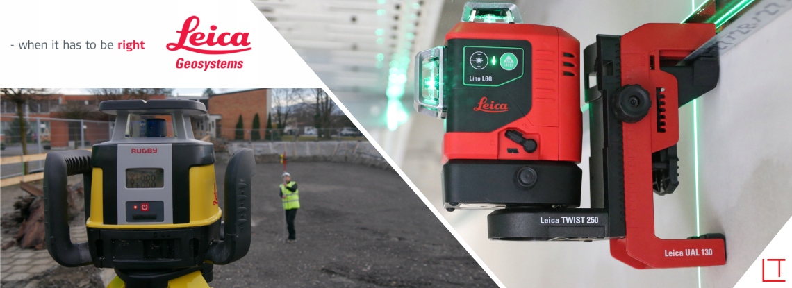 LEICA Rugby 640 Li-Ion Niwelator laserowy + odbiornik RE160 Stopień ochrony inny stopień