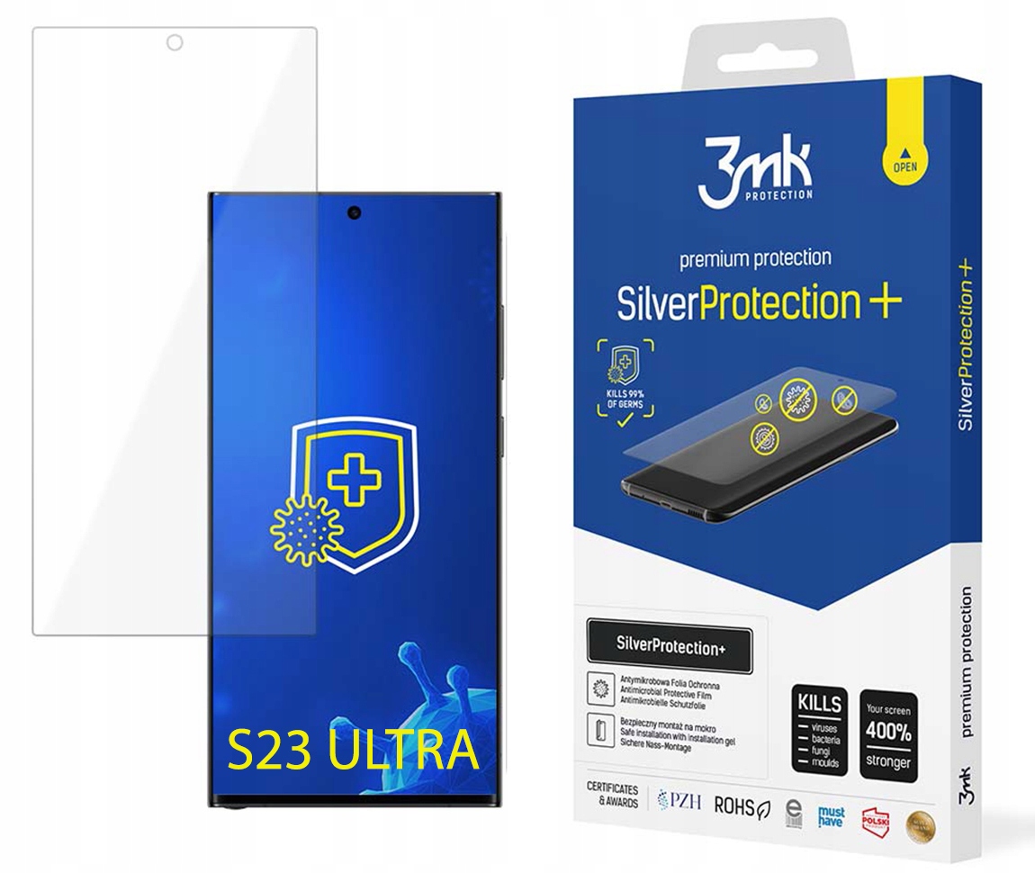 

Folia do Samsung Galaxy S23 Ultra 5G 3MK SilverPro