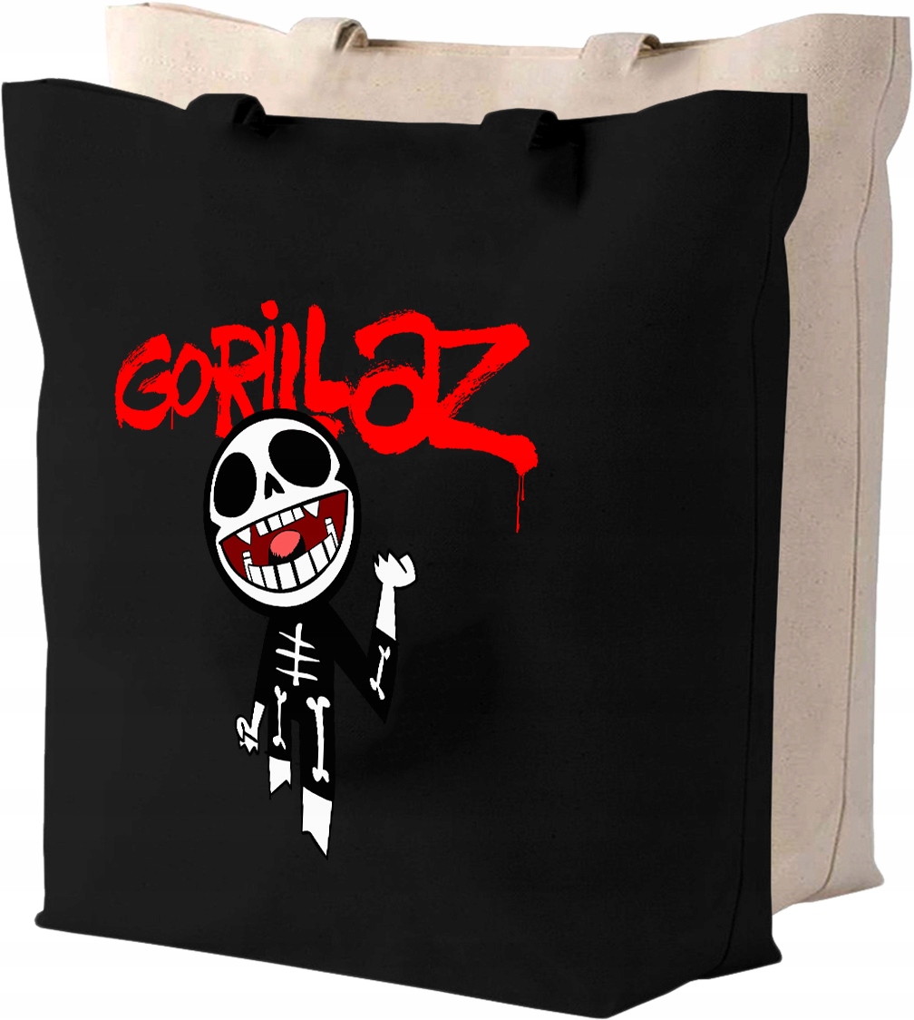 Torba bawełniana GORILLAZ + IMIĘ