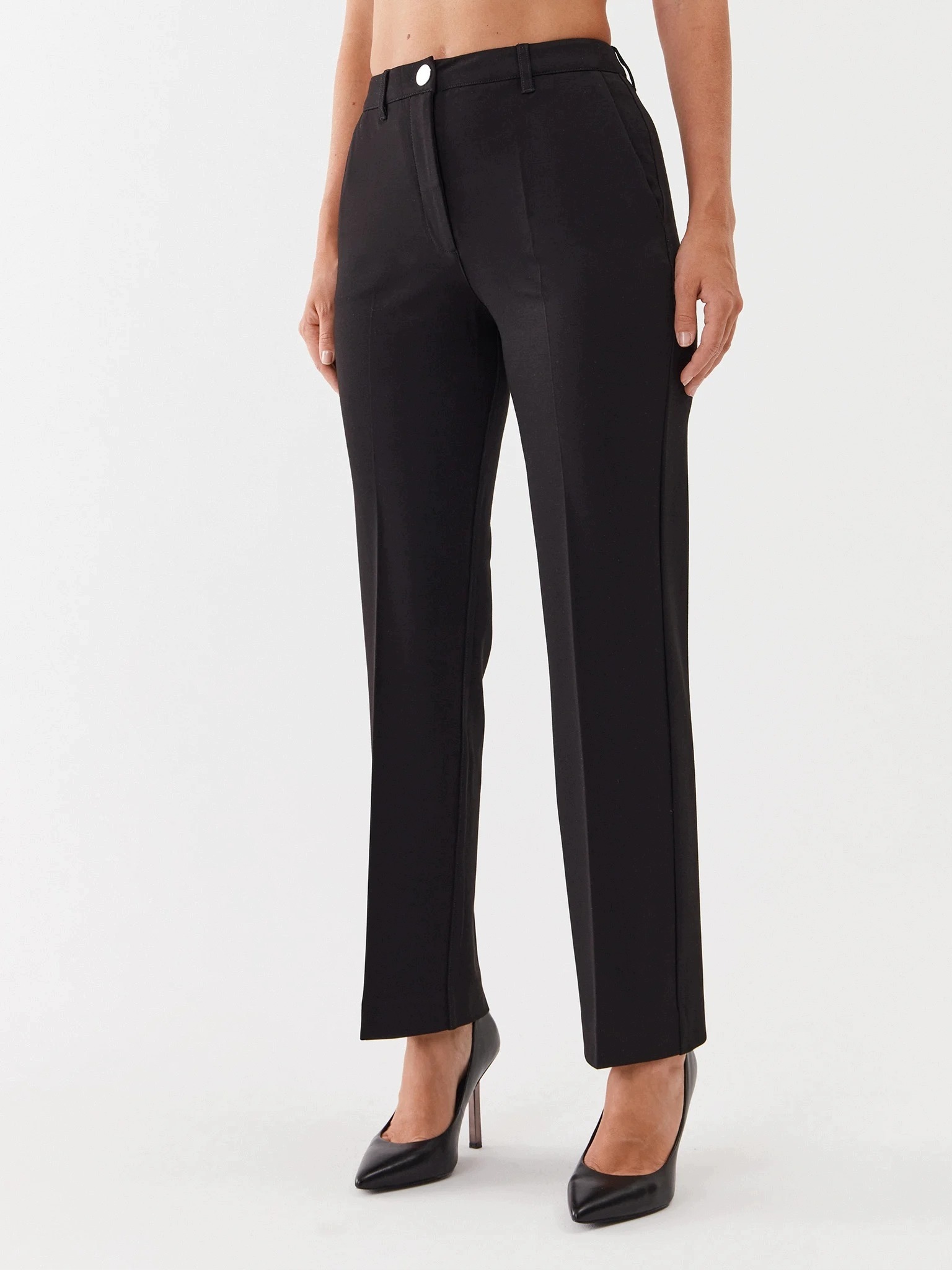 Guess Elegantní Černé Doutníkové Kalhoty V Kant Xs 2CA