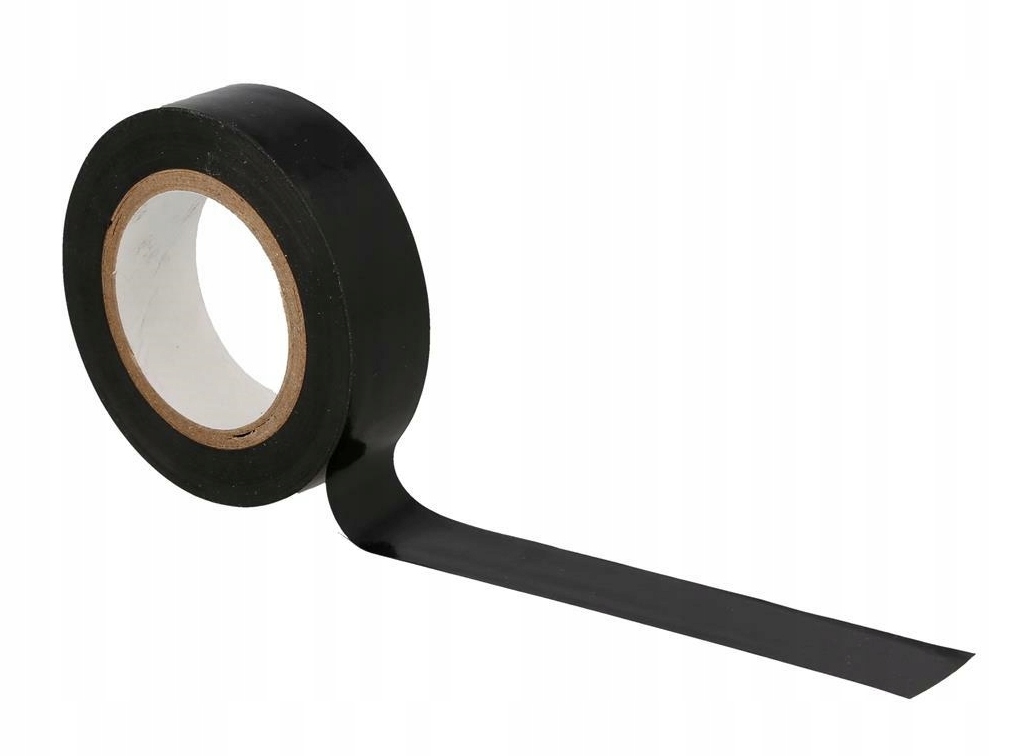 TAŚMA IZOLACYJNA IZOLACJA TORRO 19MM X 20M CZARNA PCV WODOODPORNA KLEJĄCA