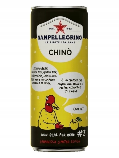 17x San Pellegrino Chino Sycený nápoj 330 ml