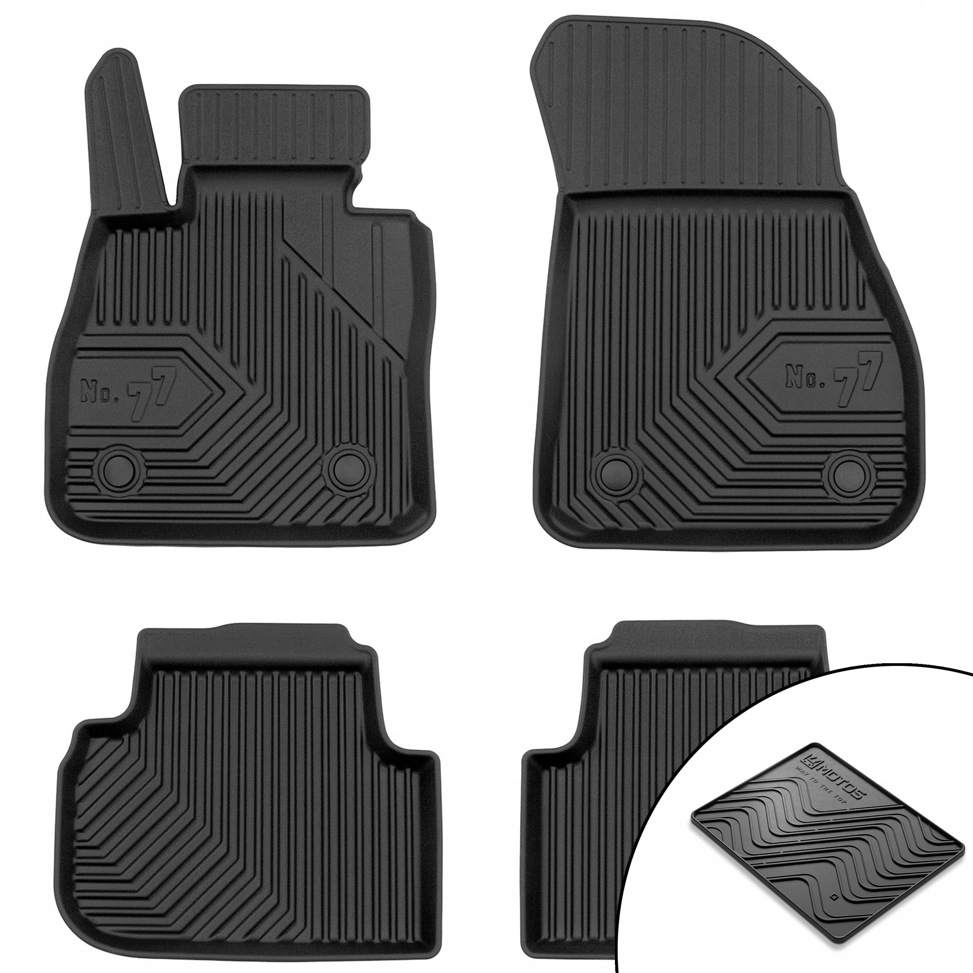 Dywaniki gumowe No.77 Bmw Seria 1 F70 od 2024 mata