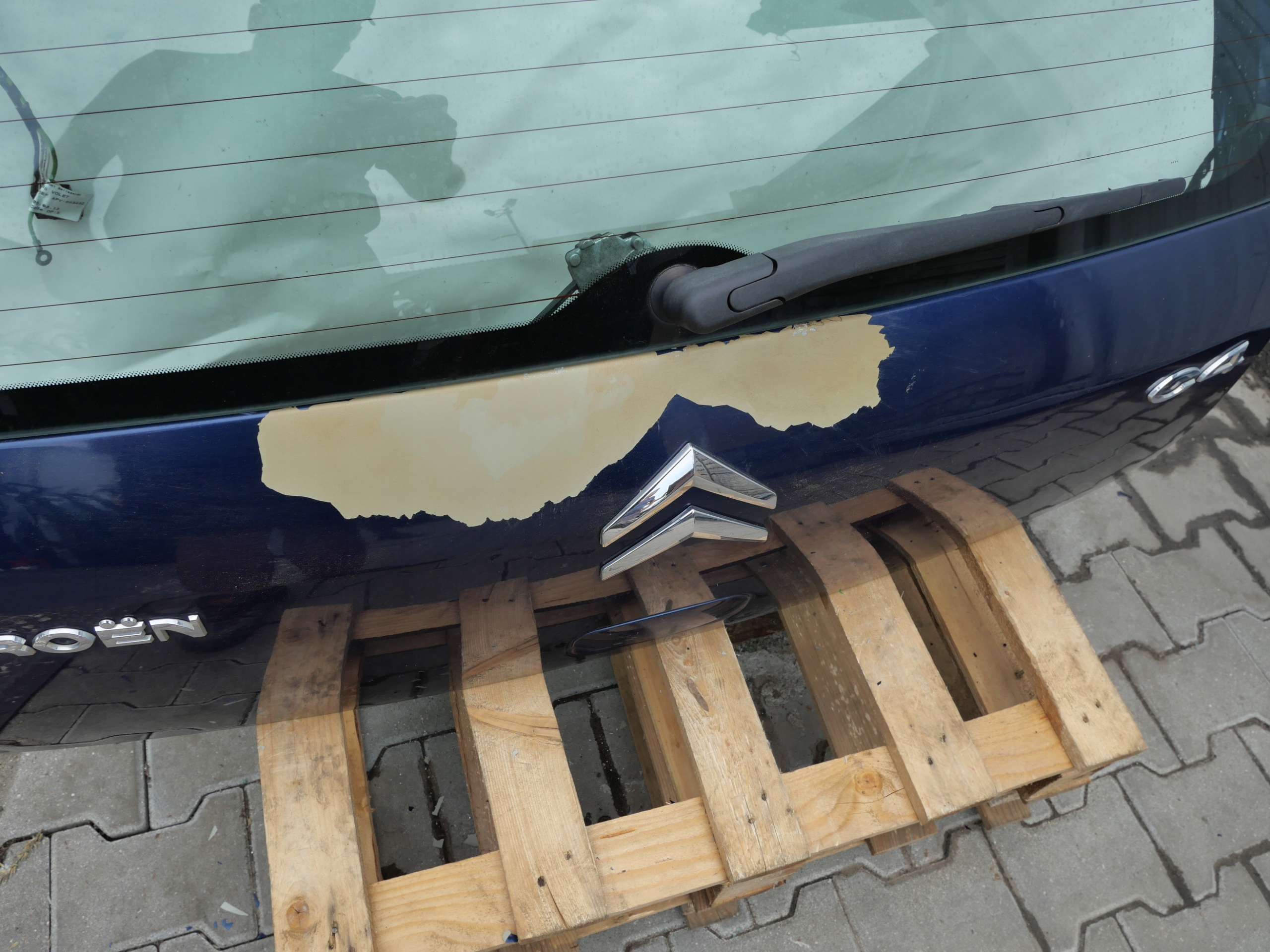 CITROEN C4 trunk door cover boot