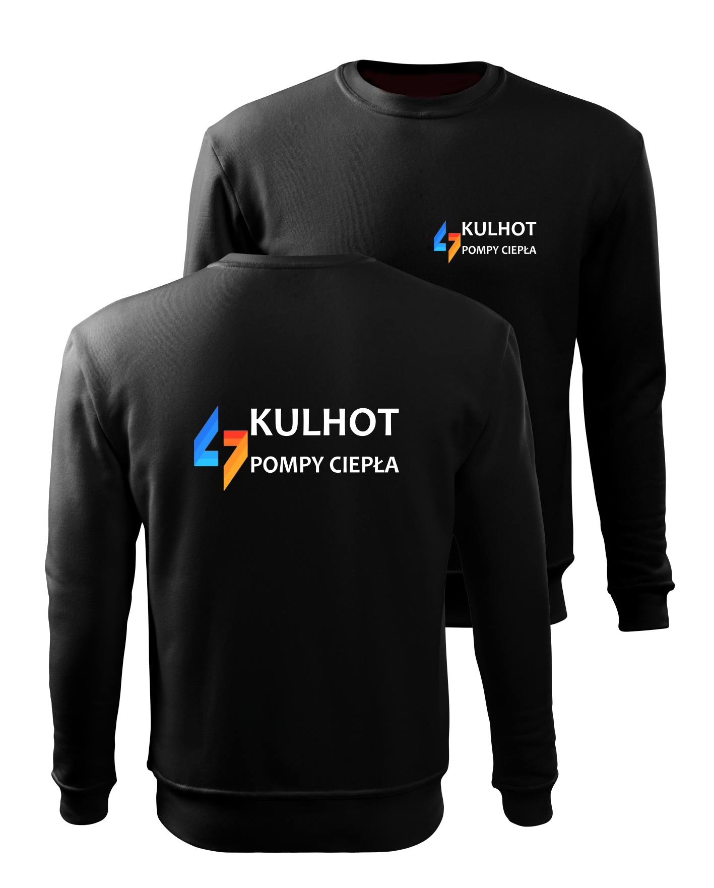 

Bluza z Nazwą/logo Twojej firmy przód i tył