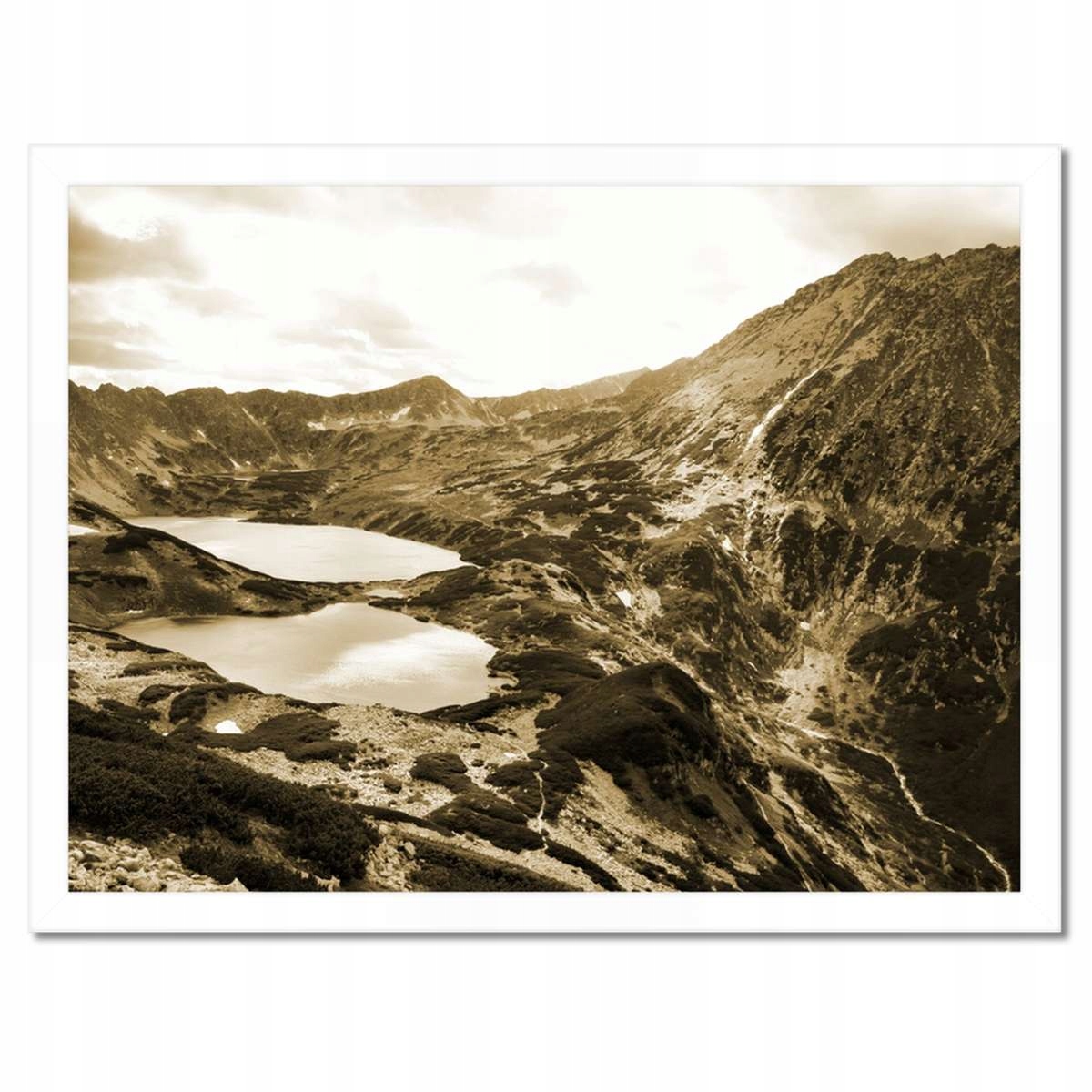 Plakáty v rámu 40x30 Tatry Polské hory Pohled