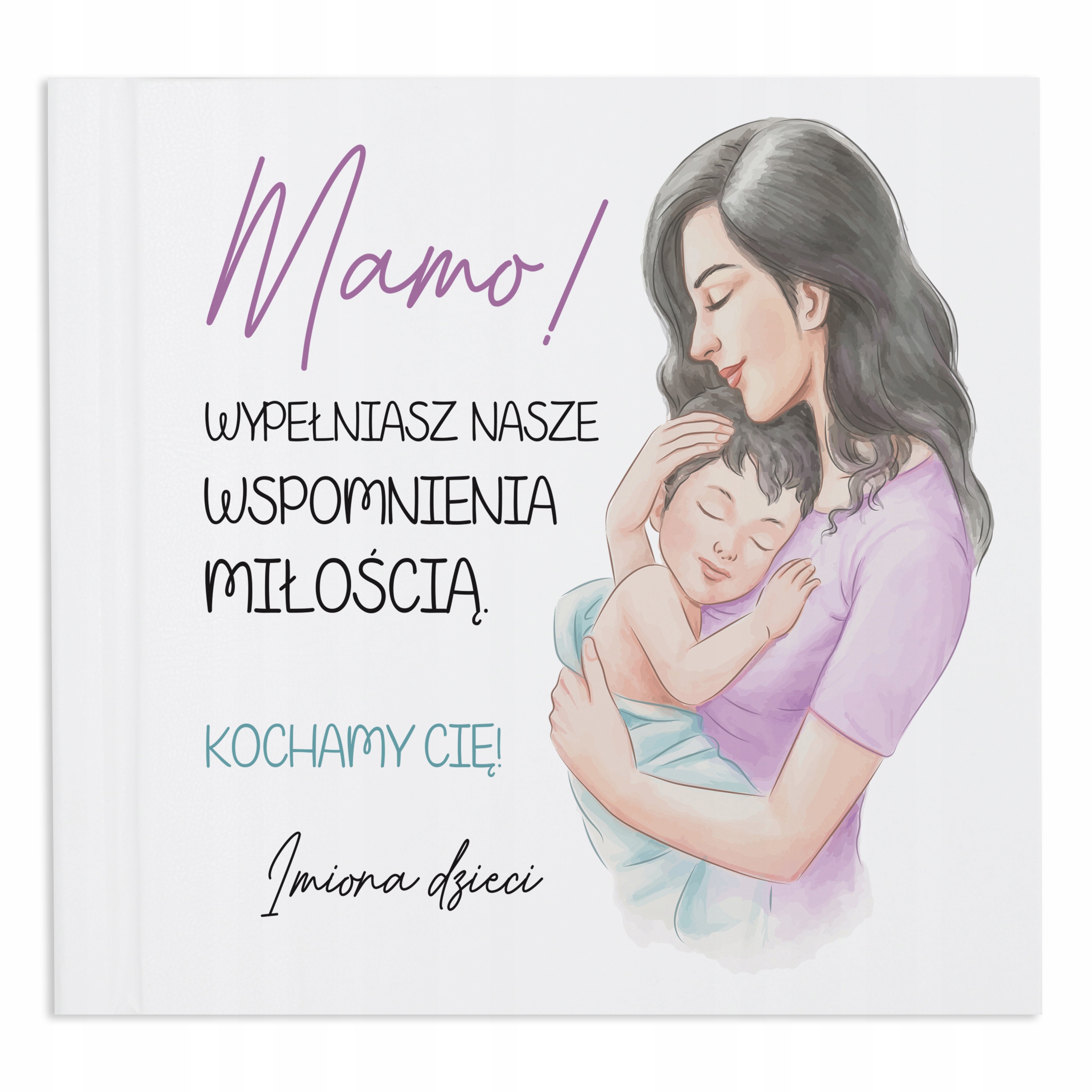 Album Modrý Dárek Den matek Vzpomínky Láskou Jméno Od Dítěte