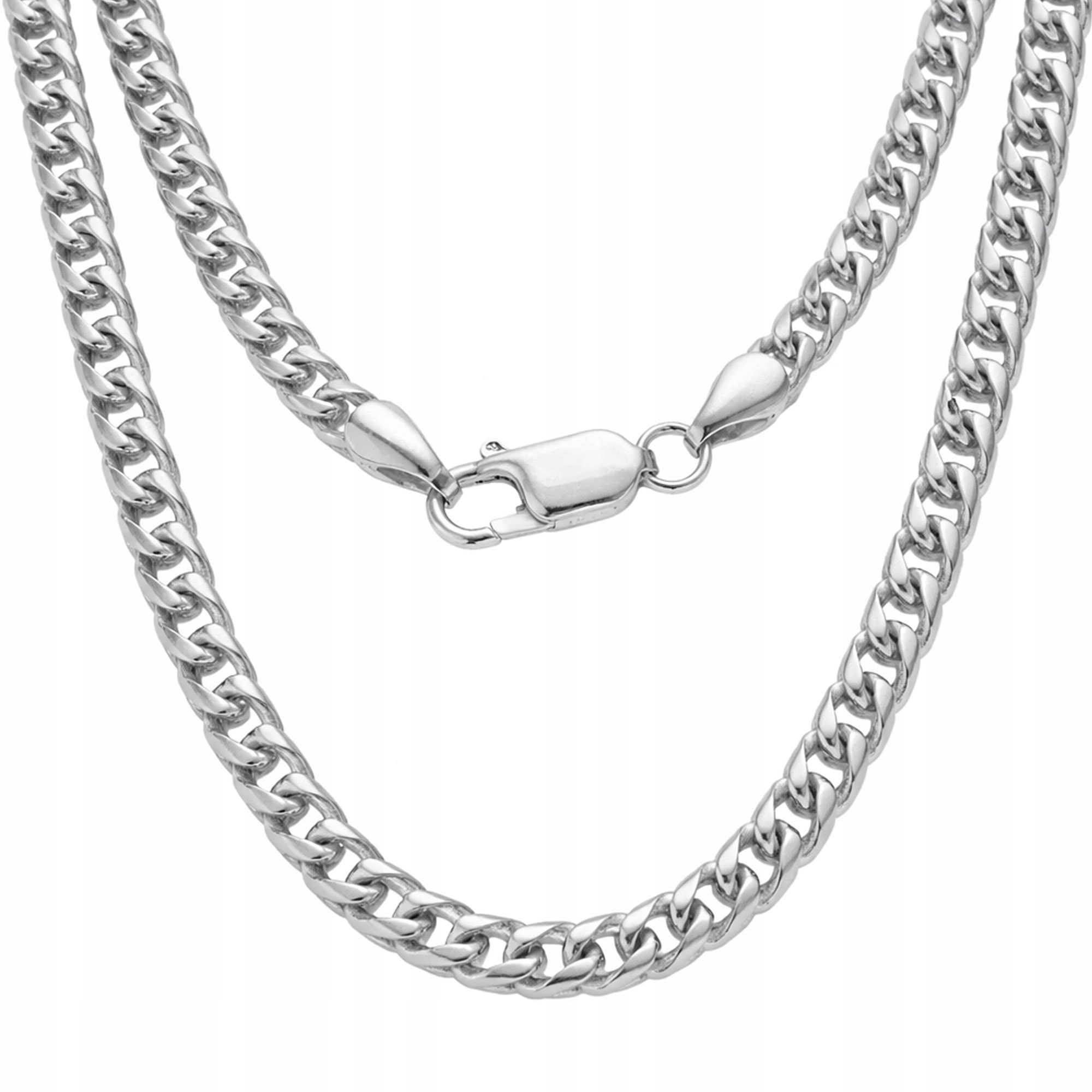 Stříbrný řetízek Pancerka Franco Kulatý 925 pánský, masivní dámský, 60 cm