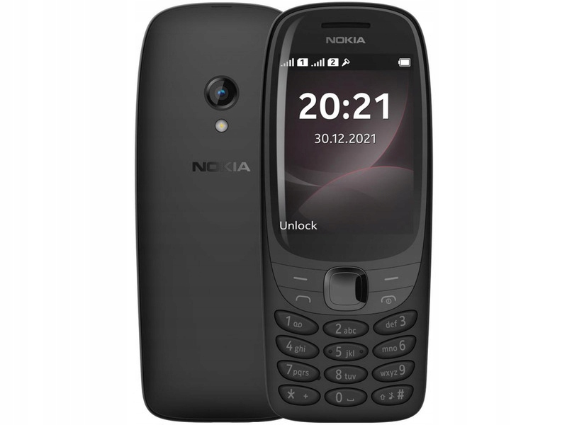 

Czarny Telefon Nokia 6310 Ds 2021
