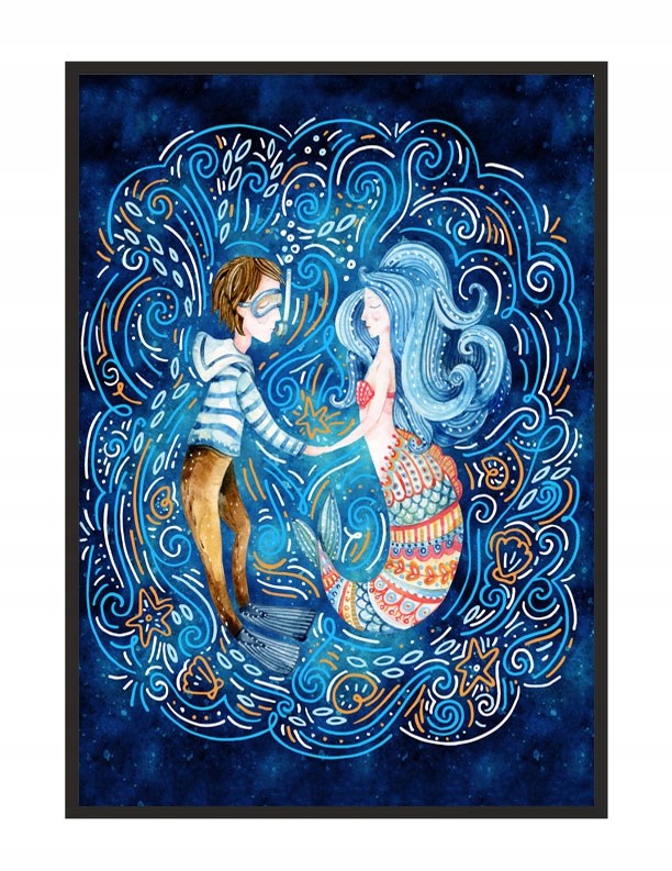 

Obraz Plakat W Ramie 53x73 cm Syrena P997