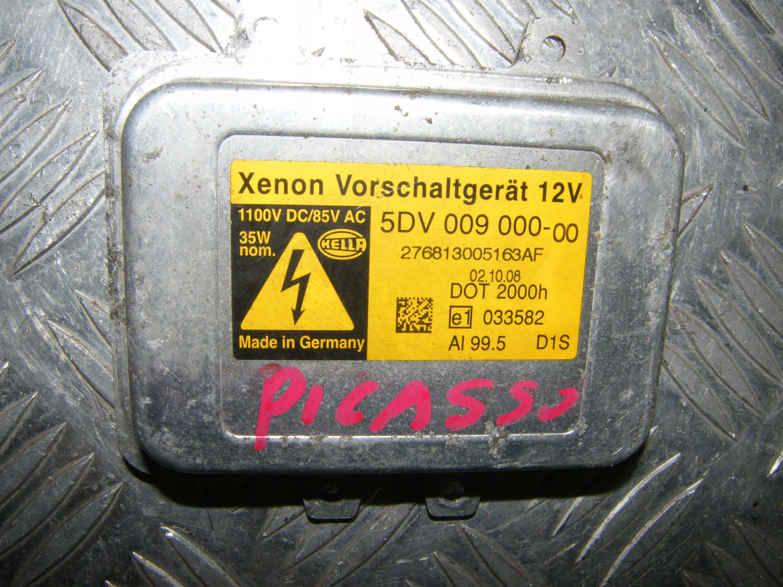 BMW CITROEN SAAB PRZETWORNICA XENON 5DV009000-00