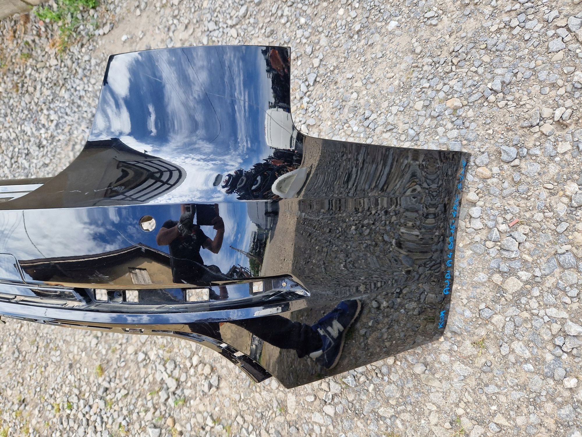 bumper rear AUDI A4 B9 S-LINE KOMBI 2015R->