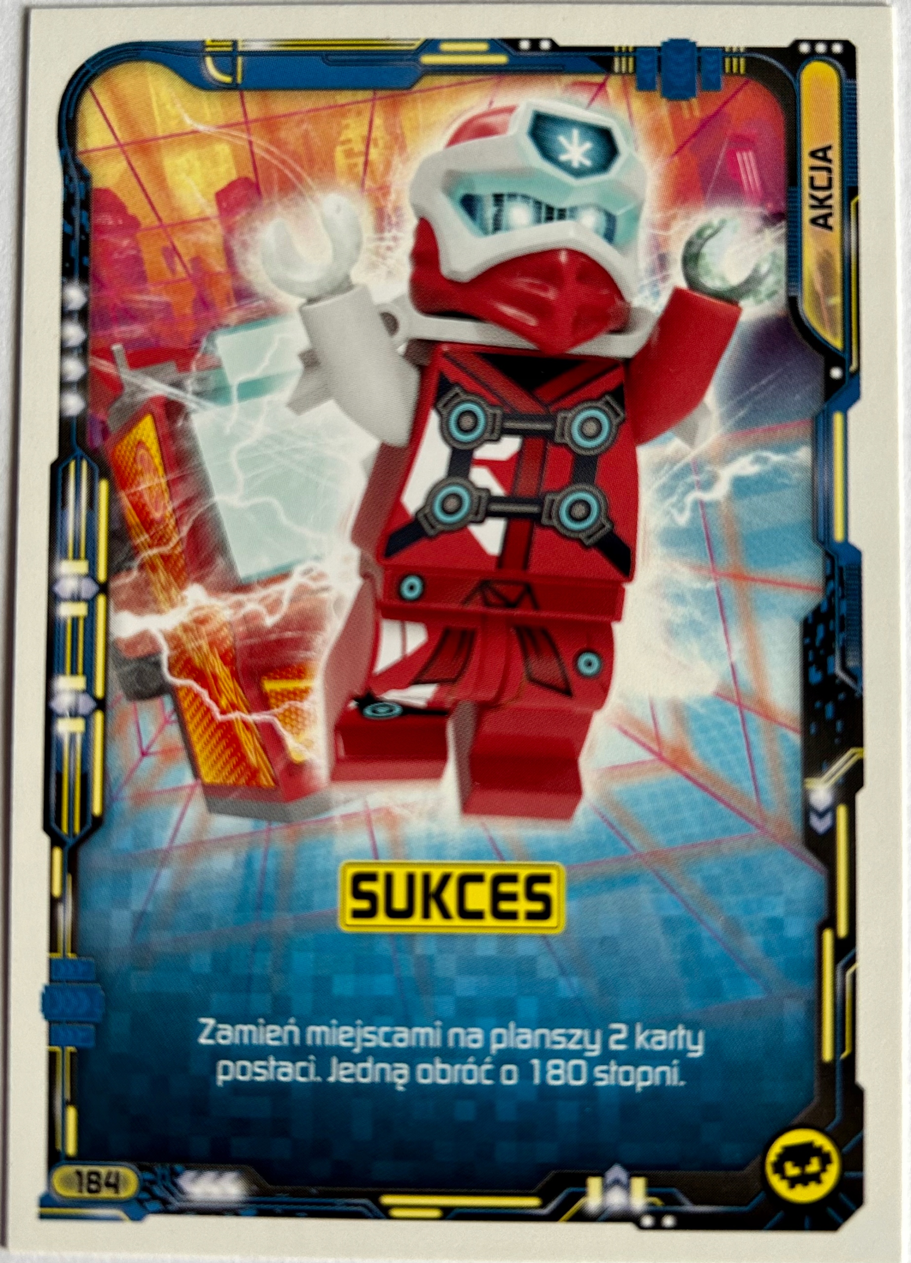 Karta Lego Ninjago Seria 5 NR184 Sukces Nowa