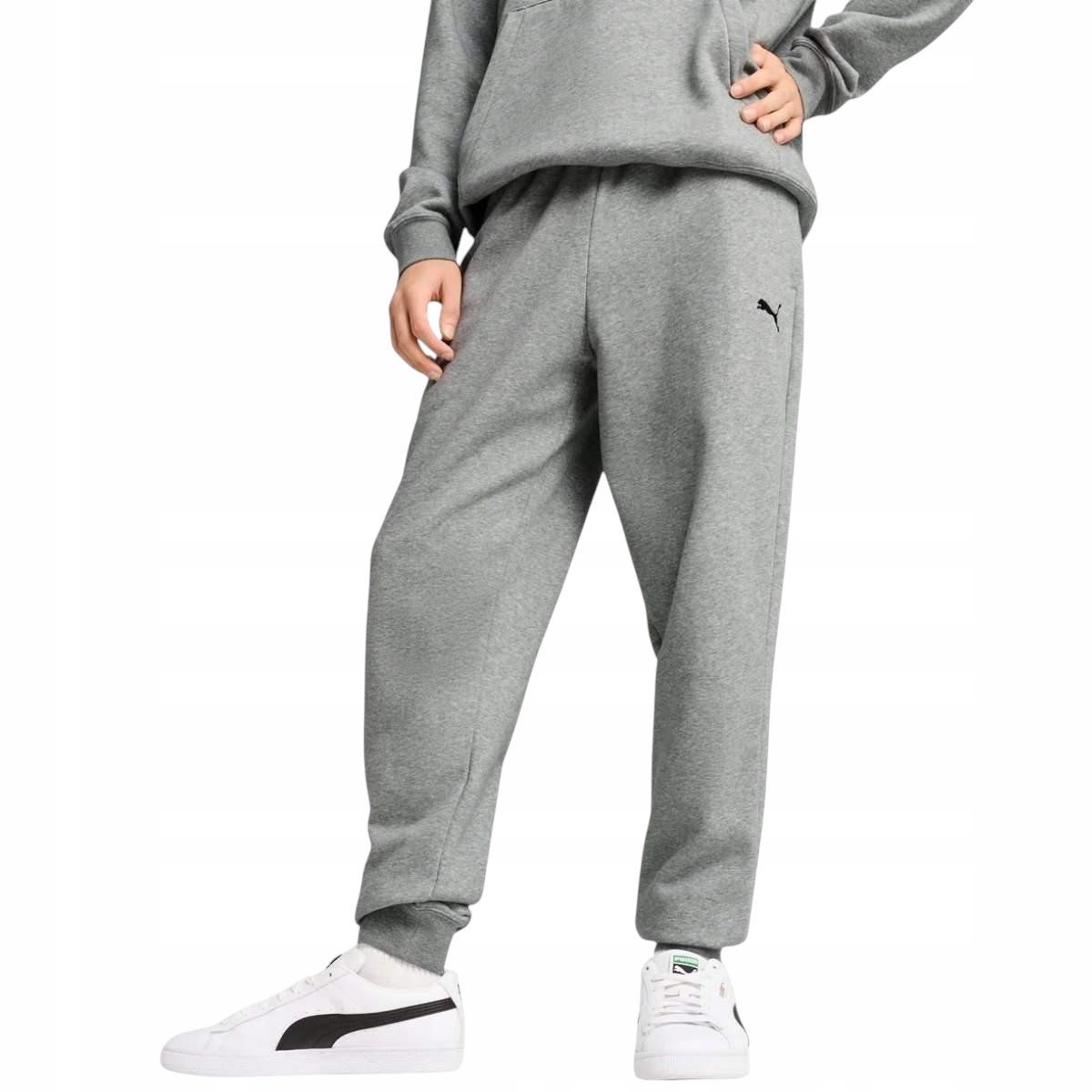Puma Pánské Tepláky Ess Sweatpants Šedé vel. L