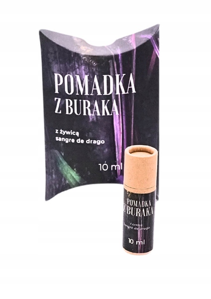 Trawiaste rtěnka z červené řepy s červenou pryskyřicí