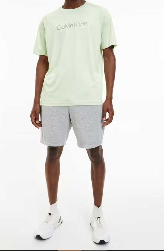 Calvin Klein Performance Pw – 9 00GMS2S804 Pletené Šortky šedé L/XL