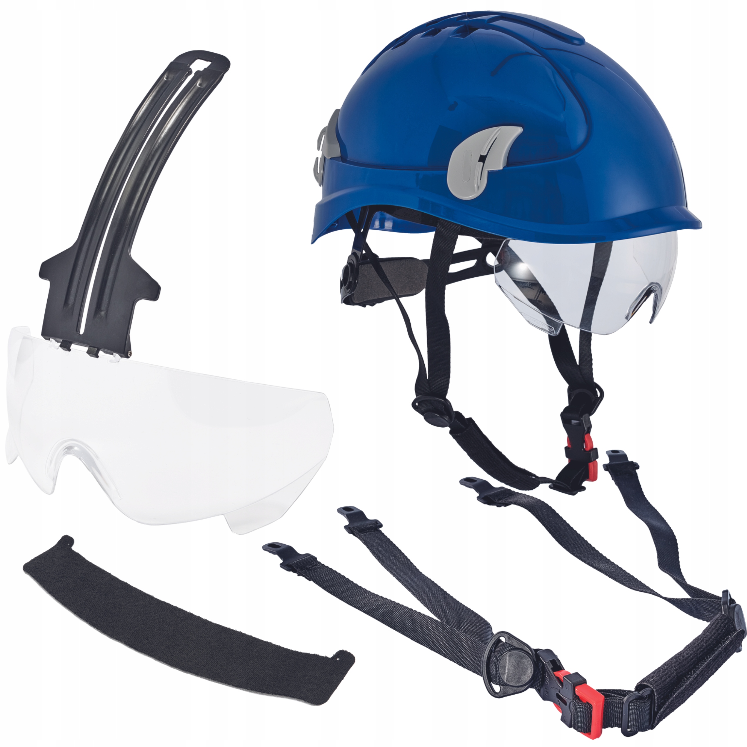 

Kask do pracy na wysokości Alpinworker niebieski