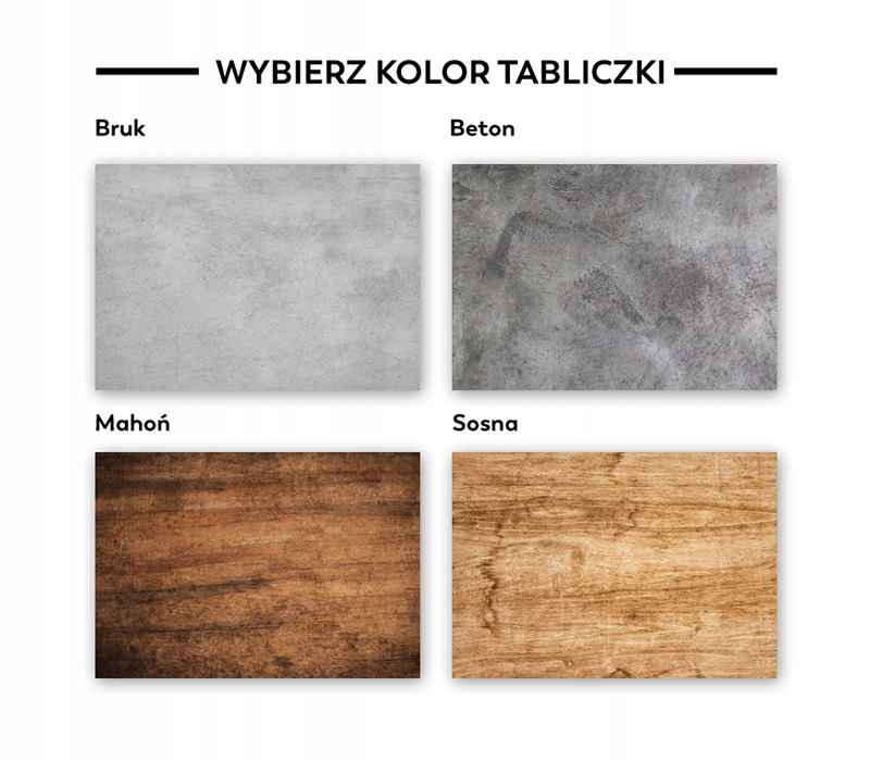 Numer domu podświetlany LED 40x30 cm KOLORY 12 V Materiał aluminium