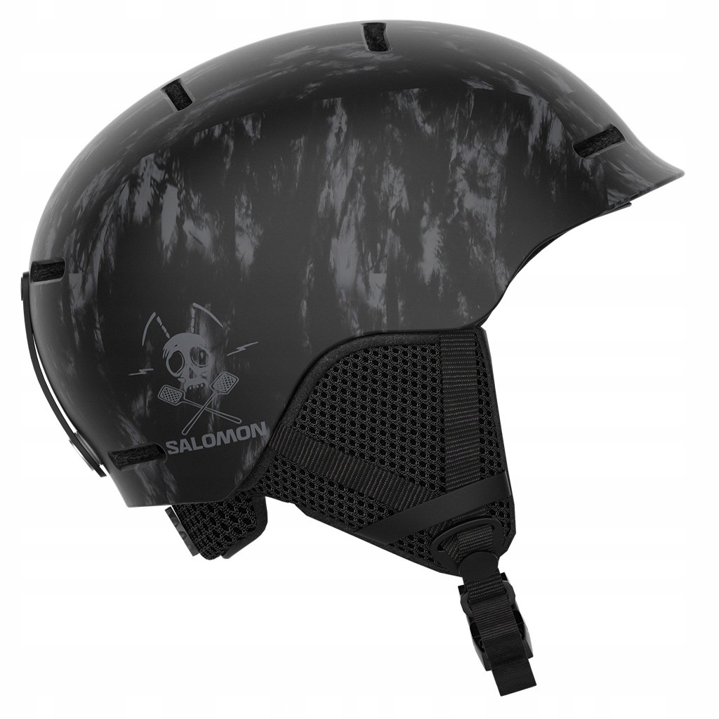 Lyžařská přilba Salomon Player Combo Černá, velikost Ks (49-53 cm)